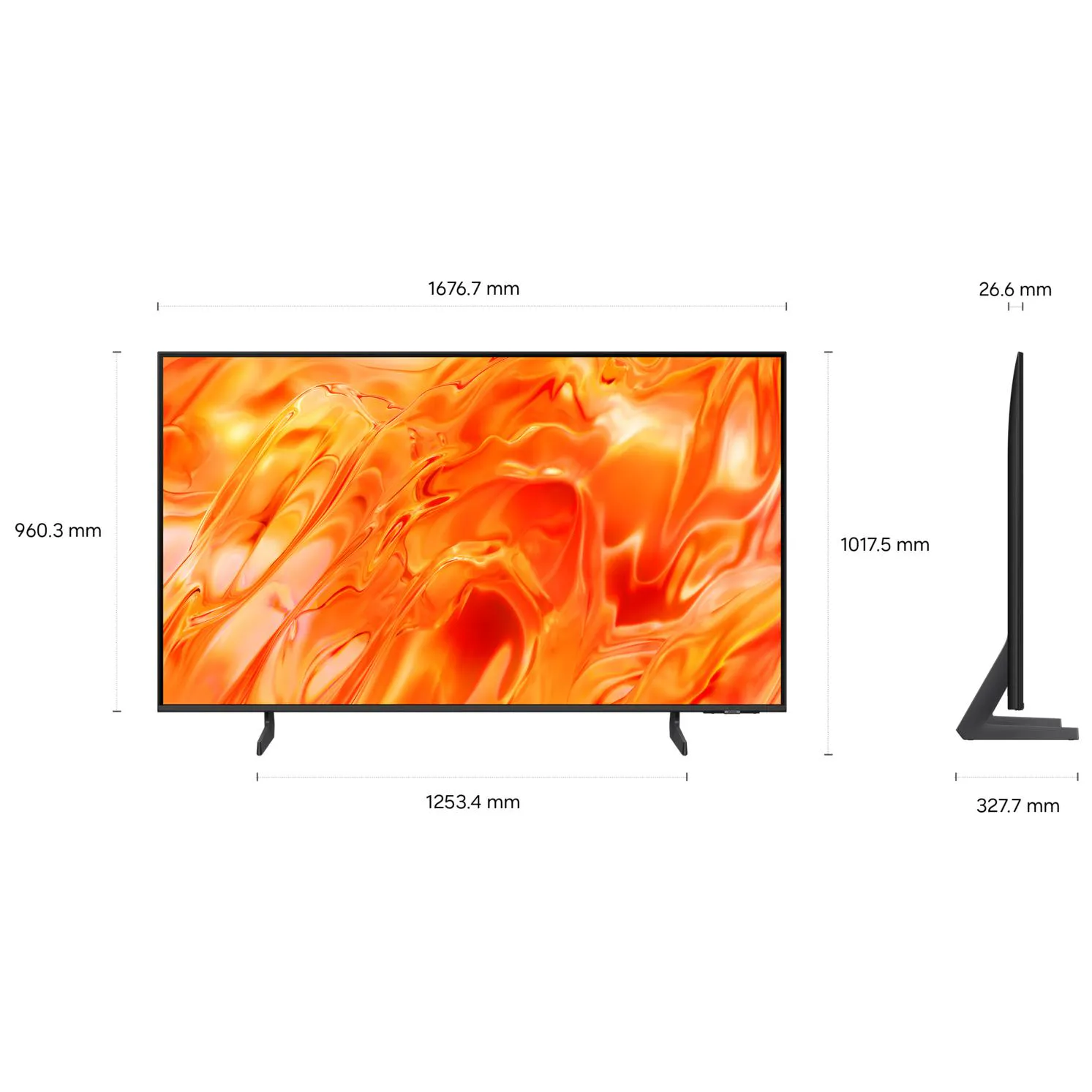 Samsung 65'' Neo QLED QN74H 4K Vision AI Smart TV (2026) - Image 2