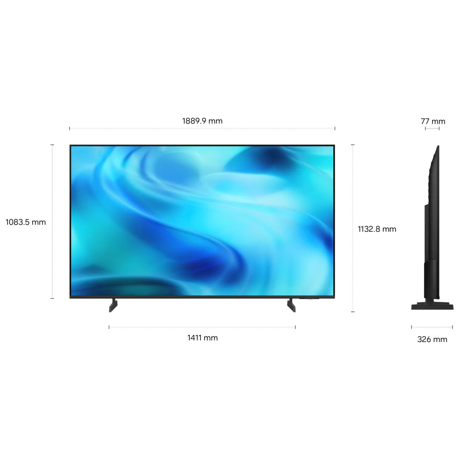 Samsung 85'' Crystal UHD U7005H 4K Vision AI Smart TV (2026) - Image 3