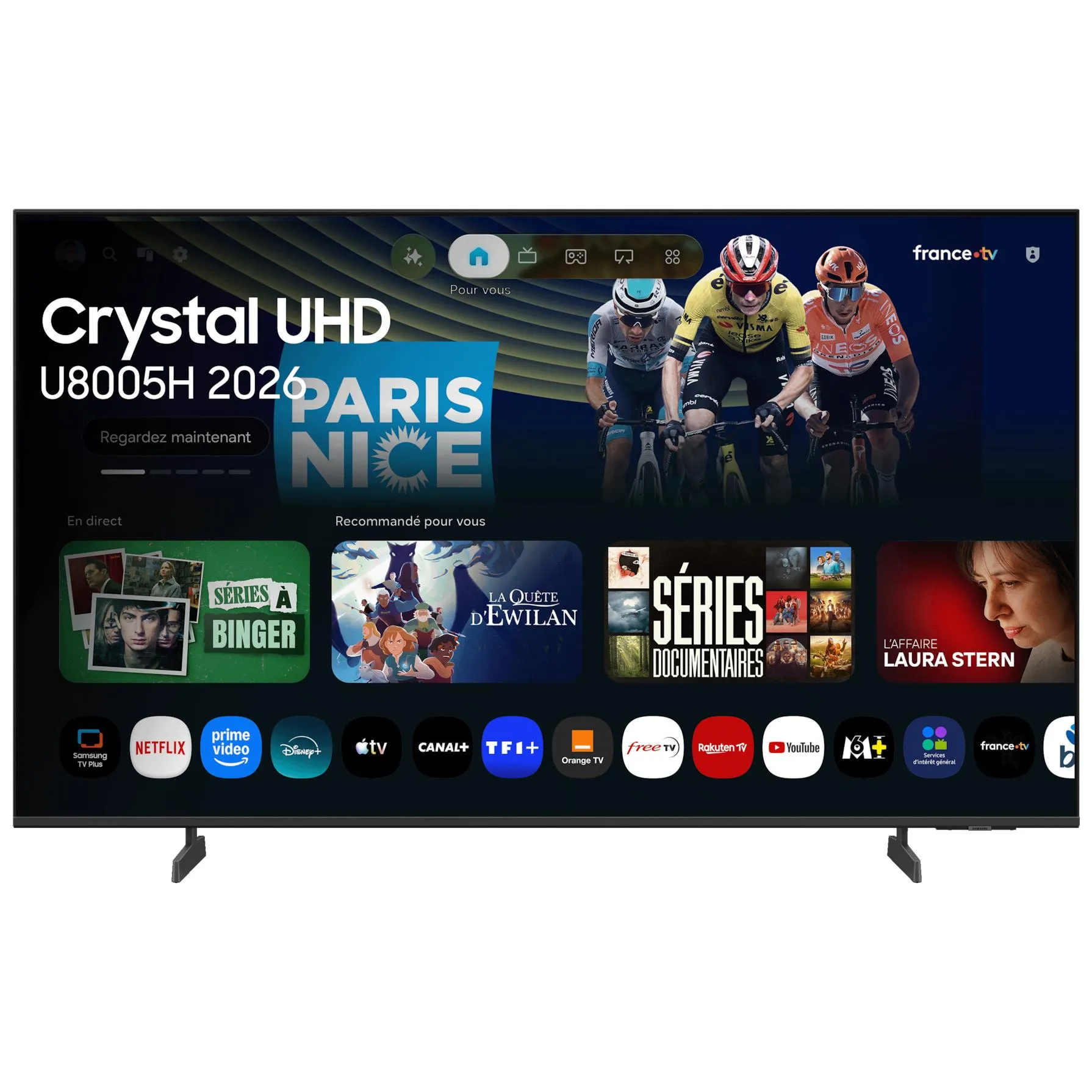 Samsung 75" Crystal UHD U8005H 4K Vision AI Smart TV (2026)